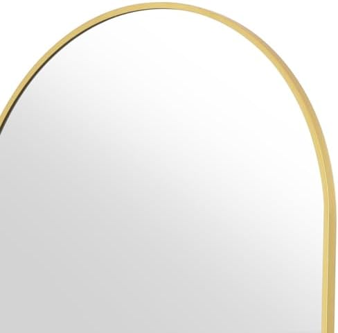 Koonmi 80x40 Arched Full Length Mirror, Floor Mirror with Stand - Image 5