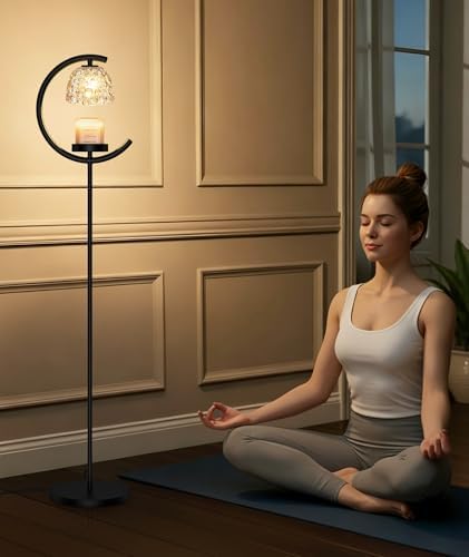 seenlast Candle Warmer Floor Lamp with Timer and Dimmer - Image 7