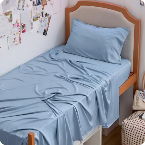 Bedsure PureWoven 100% Rayon Derived from Bamboo, Twin XL Sheets, 3 Pieces - Image 6