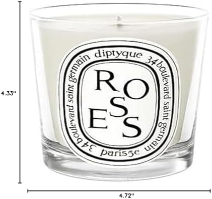 Diptyque Roses Candle-6.5 oz. Scented - Image 2