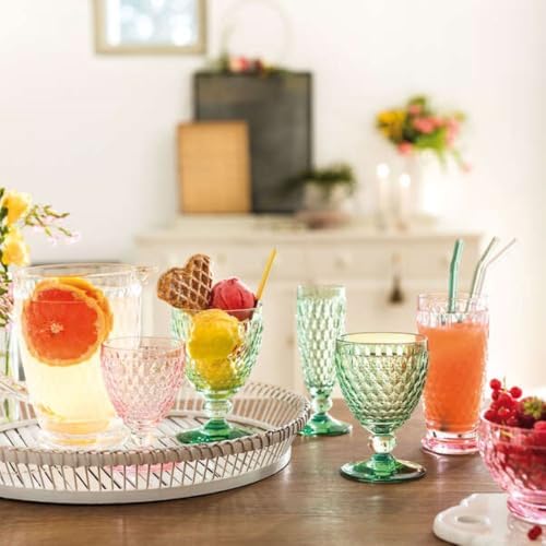 Villeroy & Boch Boston Glass Bowl Set of 4, Green - Image 6
