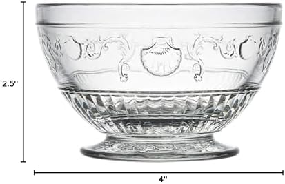 La Rochere Versailles Glass Bowl Set/6 - Image 7