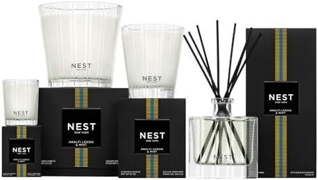 NEST New York Reed Diffuser Liquid Refill, Amalfi Lemon & Mint - 5.9 fl oz - Fragrance for Up to 90 Days - Flame Free - Image 5