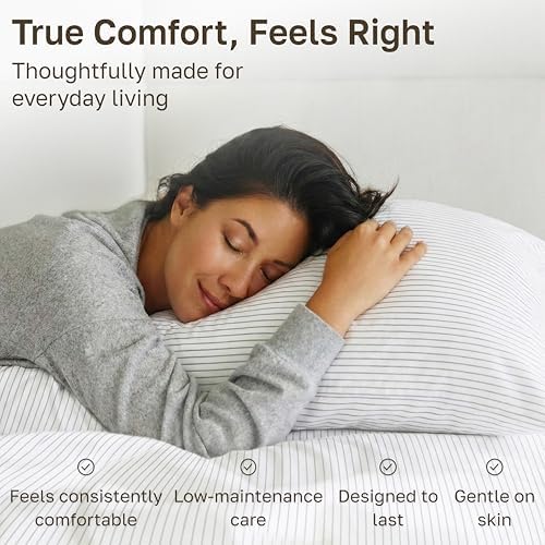 California Design Den 100% Cotton Sateen Twin Size Bed Sheet Set, 3 Pcs Set - Image 6