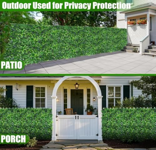 Grass Wall Panels 60"x180"(90 sqft) UV-Anti Hedge Boxwood Roll - Image 7
