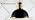 JONATHAN Y Homer Industrial Dome Pendant 13", White/Brass Gold - Image 7