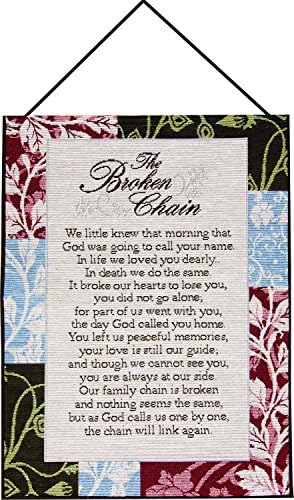 Manual Inspirational Collection Wall Hanging with Frame, The Broken Chain, 13 X 18-Inch by Manual+Woodworker