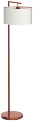 Brightech Montage Modern Floor Lamp, LED Floor Lamp for Living Rooms & Offices - Tall Standing Lamp for Bedroom Reading - Corner Pole Lamp for Contemporary Home Decor - Rose Gold - Image 4