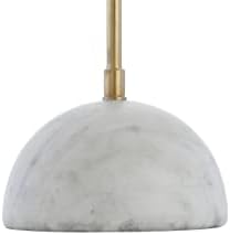 JONATHAN Y Stephen Arched 23.5" LED Task Table Lamp, Brass Gold/White - Image 6