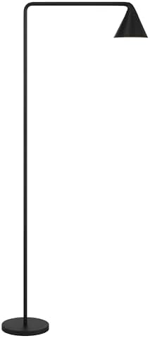 GEORGE KOVACS P1850-66A-L Kovacs Task Portables LED Table Lamp, 1-Light, 8 Total Watts, 54.5-in H x 8.25-in W, Coal Black - Image 3