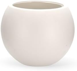 Large Round Planter,Planters for Indoor Plants & Outdoor,Durable Plastic Material Sphere Planter with Drainage Hole & Rubber Plug Weather Resistant,Plant Pot by Designedforplantlovers%E2%80%A6