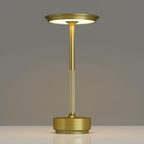 TBBGA 1 Pack Rechargeable Cordless Table Lamp, 5000mAh Battery Table Light by TBBGALEDCordlessTableLamps