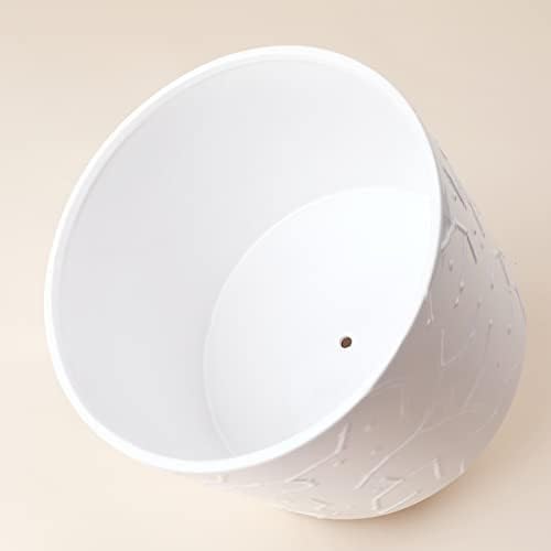 LA JOLIE MUSE Ceramic Pot for Plants, 8 Inch Indoor Planter with Stand - Image 5