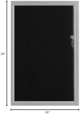 Amazon Basics Rectangular Wall Mount Mirror for Bedroom, Living Room, Entryway, 24" x 36", Standard Trim, Nickel, Hangs Horizontally or Vertically - Image 6