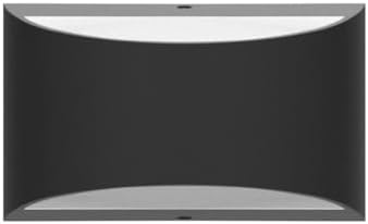 Aipsun Indoor Black Modern LED Wall Sconce Interior Wall Lights Set of 2 Hardwired Up and Down Wall Mount Light for Living Room Bedroom Hallway Corridor Cool White 6000K(with G9 Bulbs) - Image 4