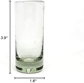 Clear 2 oz Tequila Shot Glasses (set of 6), Recycled Glass, Lead-free, Toxin-Free (Shot) - Image 5