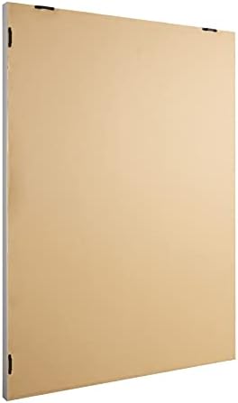 Amazon Basics Rectangular Wall Mount Mirror for Bedroom, Living Room, Entryway, Wide Trim, 24" x 36", White - Image 2