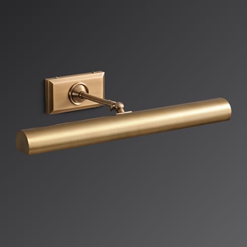 Brass Picture Light for Wall Hardwired Picture Lighting 16in by Unknown