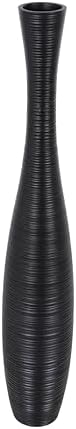 Leewadee Large Floor Vase 34 inches Polyresin for Pampas Grass, Dried Flowers - Image 3