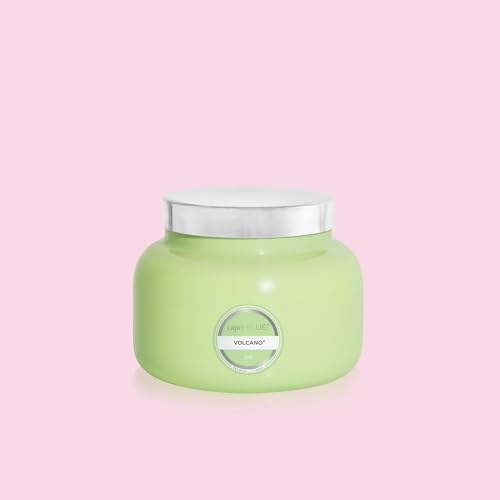 Capri Blue Volcano Scented Candles - Luxury Candles for Home Scented with Tropical Fruit & Sugared Citrus - Long Lasting Soy Wax Blend - Signature Glass Jar (Iced Matcha Green, 19 oz) (Pack of 2) - Image 7