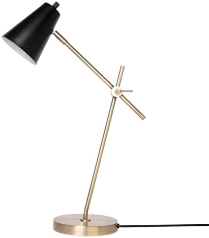 HarvestLand HaloBar Black Mordern Desk Lamp Reading Lamp for Home Office by Harvestland