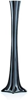 WGV Eiffel Tower Vase Bulk, Open 1", Height 16", (Multiple Sizes Choices) Black Glass Floral Container with Sturdy Base, Flower Centerpiece for Wedding Event Home Decor, Arts Crafts, 12 Pieces - Image 4