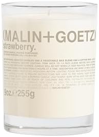 MALIN+GOETZ 9oz Scented Candle | Hand-Poured Soy Wax with Unique Fragrance Blends | Clean-Burning, Vegan & Cruelty-Free | Bergamot, Sage, Otto, Tomato, Strawberry, Cannabis, Dark Rum & Leather - Image 2