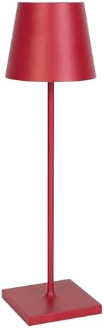 Zafferano, Poldina Pro, Rechargeable Cordless Lamp, Ruby Red by ZafferanoLightingTableware