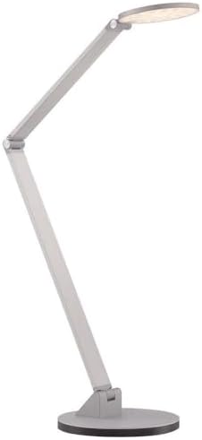George Kovacs P305-1-654-L George`S Reading Room LED Table Lamp, Chiseled Nickel by GeorgeKovacs