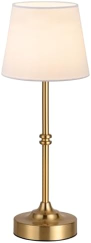 Kakanuo Cordless Table Lamp, Rechargeable Battery Operated, Brass, 1 Pack by KakanuoLightings