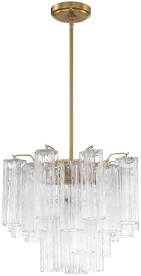 Crystorama Addis 4 Light Aged Brass Chandelier by CrystoramaLighting
