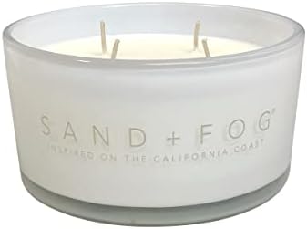 Sand + Fog Scented Candle - Tropical Citrus - Additional Scents and Sizes – 100% Cotton Lead-Free Wick - Luxury Air Freshening Jar Candles - Perfect Home Décor for Your Cocktail Table – 23 oz - Image 2
