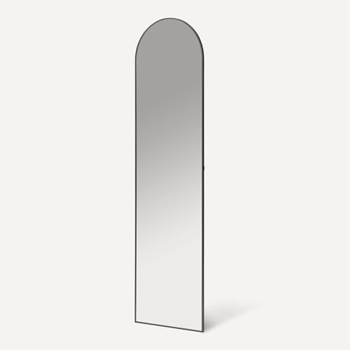 Amazon Basics Full Length Floor Mirror, 59" x 16" x 0.55", Black - Image 3