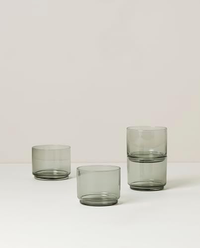 Lenox Tuscany Classics 4Pc Short Glasses, 1.10, Black - Image 2