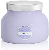Capri Blue Volcano Scented Candles - Luxury Glass Jar Candles for Home Scented with Tropical Fruit & Sugared Citrus - Soy Wax Blend - Lavender Colored Jar (8 oz) by Unknown