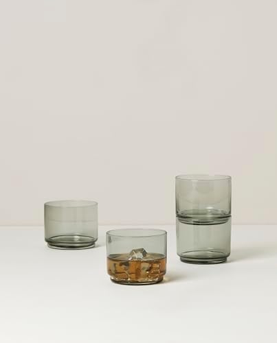 Lenox Tuscany Classics 4Pc Short Glasses, 1.10, Black - Image 3