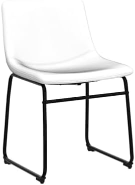 Waleaf Dining Chairs Set of 2, 18" Faux Leather Counter Height Bar Stools - Image 5