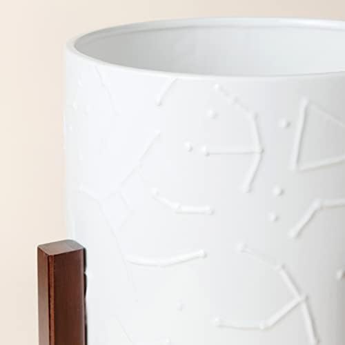 LA JOLIE MUSE Ceramic Pot for Plants, 10 Inch Indoor Planter with Stand - Image 4
