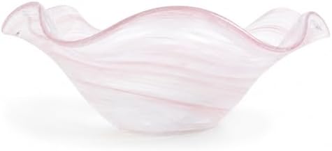 Hand Blown Glass Bowl Decorative Dish Fruit Bowl Home Decor - Image 6