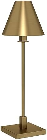 Henn&Hart 28" Modern 1-Light Table Lamp, Gold by Unknown