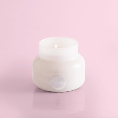 Capri Blue Volcano Scented, Glass Jar Candles for Home with Tropical Fruit & Sugared Citrus, Soy Wax Blend, White Color (19 Oz) (Pack of 2) - Image 7