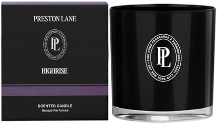 Preston Lane Scented Candle 7.5oz Soy Wax 2-Wick Home - Highrise by PrestonLane