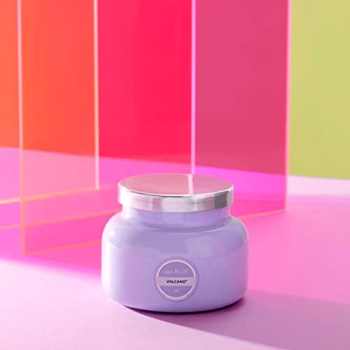 Capri Blue Volcano Scented Candles - Luxury Glass Jar Candles for Home Scented with Tropical Fruit & Sugared Citrus - Soy Wax Blend - Lavender Colored Jar (19 oz) (Pack of 2) - Image 2