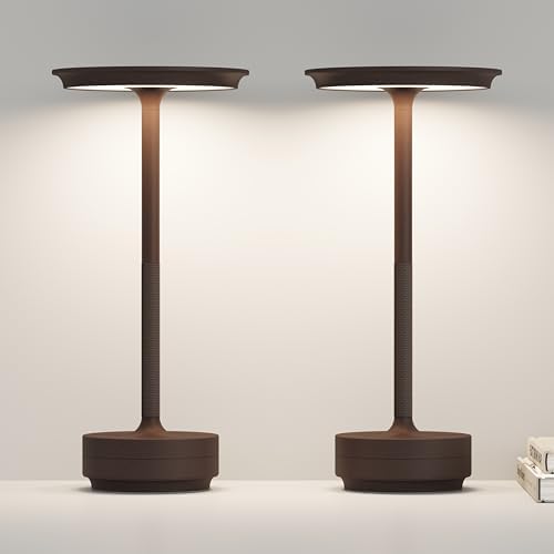 Rechargeable 5000mAh Cordless USB LED Table Lamps by ZTFLOS