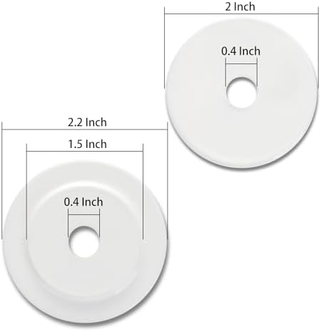 5-Tier Cake Drum Tassel Lamp shade Replacement for Table Lamps, Floor Lamps and Pendant Lights - Handcrafted Polyester Tassel, Includes E26 to Harp Converter (White) - Image 4