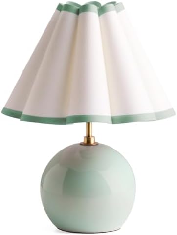 Pooky Lighting Cecily Rechargeable Ceramic Table Lamp 15" - Cordless Lamp by PookyLighting