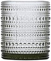 FORTESSA Jupiter Beaded Hobnail Glass Vintage Themed Drinkware Set, 10 Ounce Double Old Fashioned Glass (Set of 6), Dishwasher-Safe, Smoke Gray - Image 4