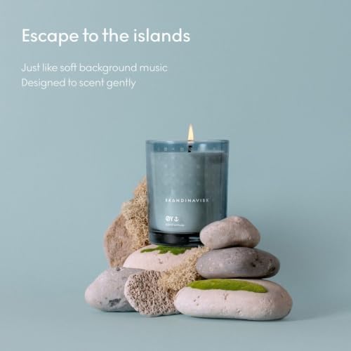 SKANDINAVISK Scented Candle, ØY(Island), 2.3 Ounce - Image 2