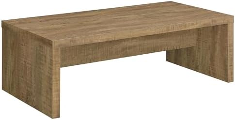 Coaster Home Furnishings Wooden Coffee Table w/Side Panels & Center Brace by CoasterFineFurniture