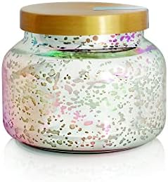 Capri Blue Mercury Iridescent Scented Candles for Home - Long Lasting Decorative Jar Luxury Candles - Gifts for Women & Men - Soy Wax Blend - Blue Jean (19 oz) by Unknown